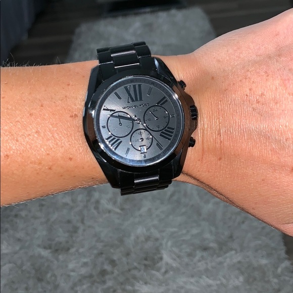 Michael Kors black unisex watch - Picture 5 of 7